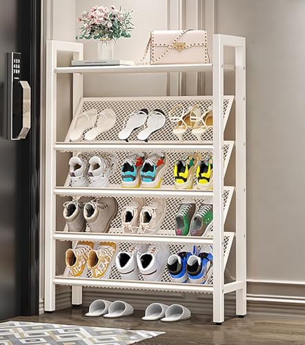 �Y�f�|�� �V���[�Y���b�N ?�C���[ ���i��? ��e�� ��50/70/90cm �΂ߒu�� ���ʔ� �C�I ���Ў��[ ���֎��[ �g�ݗ��ĊȒP �ȃX�y�[�X �C���e���A �ƒ�p/�I�t�B�X�p (��50*��19*��114cm 5�i,�z���C�g) [���s�A���i]