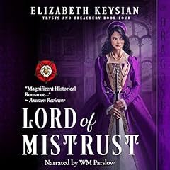 Diseño de la portada del título Lord of Mistrust