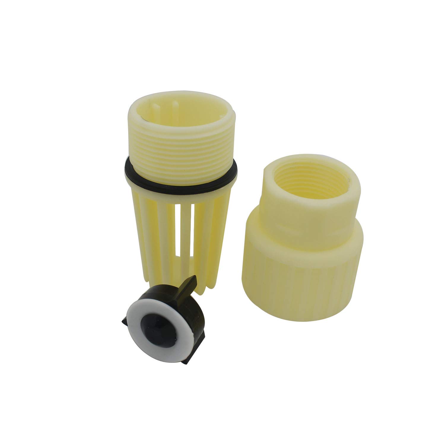 Pvc fußventil kunststoff 1/2 3/4 1 1-1/4 1-1/2 2 3 4 zoll ansaugfilter mit rückschlagventil pumpe saugkorb pool pumpe rückschlagklappe (4 zoll)