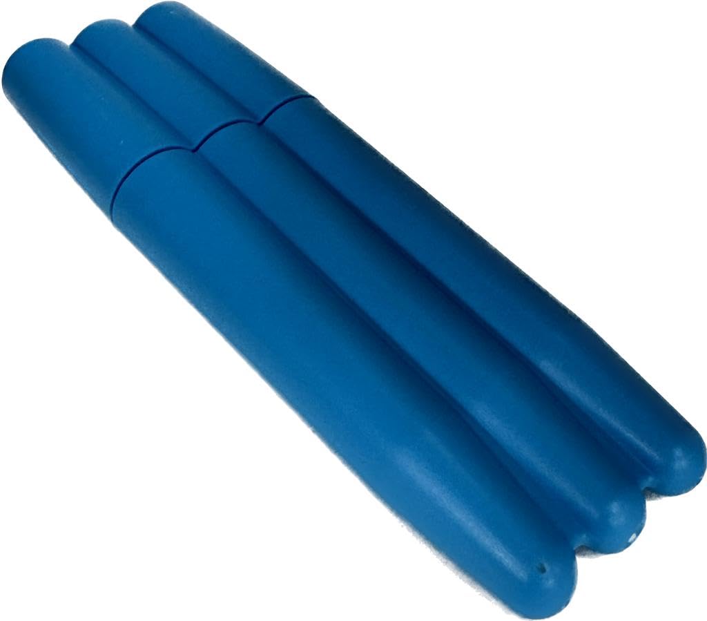 Kingsize Triple Preroll Cone Holder Air Tight Case 3 Tubes Plastic Cone Case Cigar Holder Storage Accessories for Travel Outdoor (No Cigars Included) (Purple)