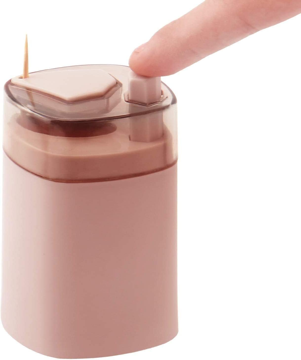 Himanshu Trading Company Toothpick Holder Dispenser, Pop-Up Automatic Toothpick Dispenser, Toothpick Storage Box