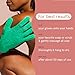 Clean Logic Stretch Bath & Shower Gloves, (1 Pack)