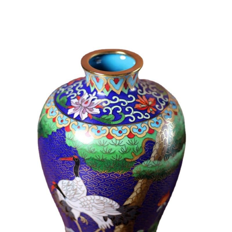 七宝花瓶　美品 Amazon.co.jp: N/A 七宝花瓶銅タイヤワイヤーエナメルポリッシュ