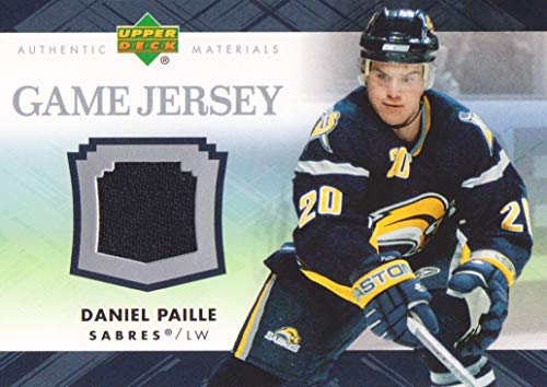 2007-08 Upper Deck Hockey Game JERSEY #J-DP Daniel Paille