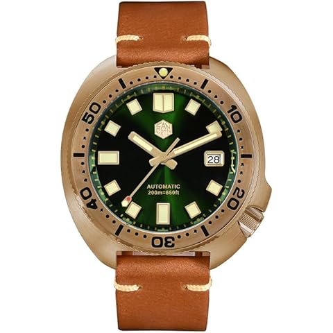San Martin New Bronze Tuna 6105 Diving Watch Cover