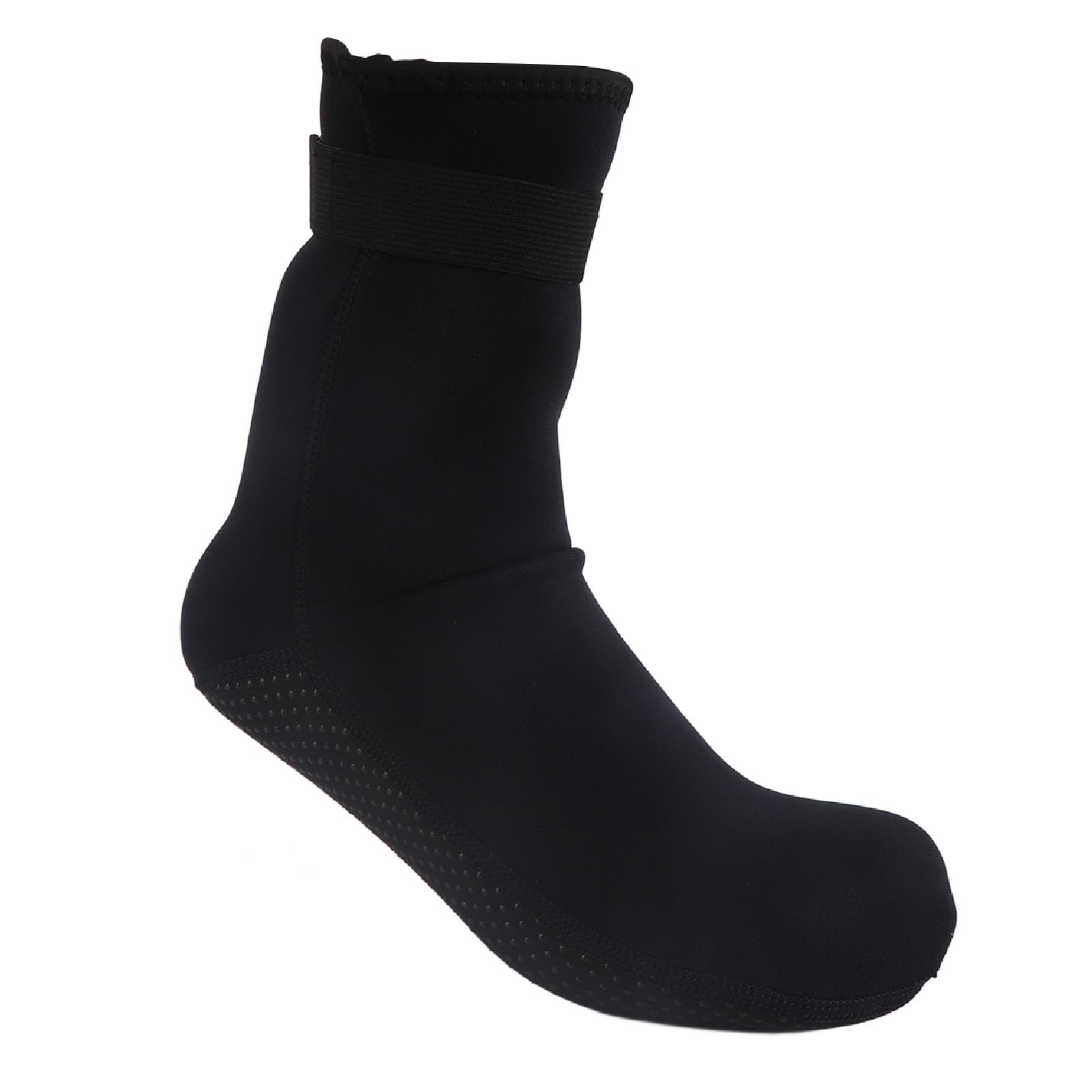 GOWENIC 3mm Neoprene Dive Socks, Sand Proof Beach Volleyball Water Socks, Breathable Stretchy Slip Diving Wetsuit Socks for Sports Hiking Diving Surfing (L)