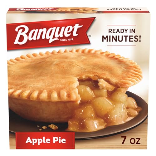Banquet Apple Pie, Frozen Dessert, 7 OZ