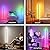 Corner Floor Lamp, Modern LED Corner Lamp with AC Adapter & APP & Remote Control, 16 Million Colors, 68+ Scene Modes, Music Sync, Ambient Lighting for Living Room, Bedroom, and Gaming Room