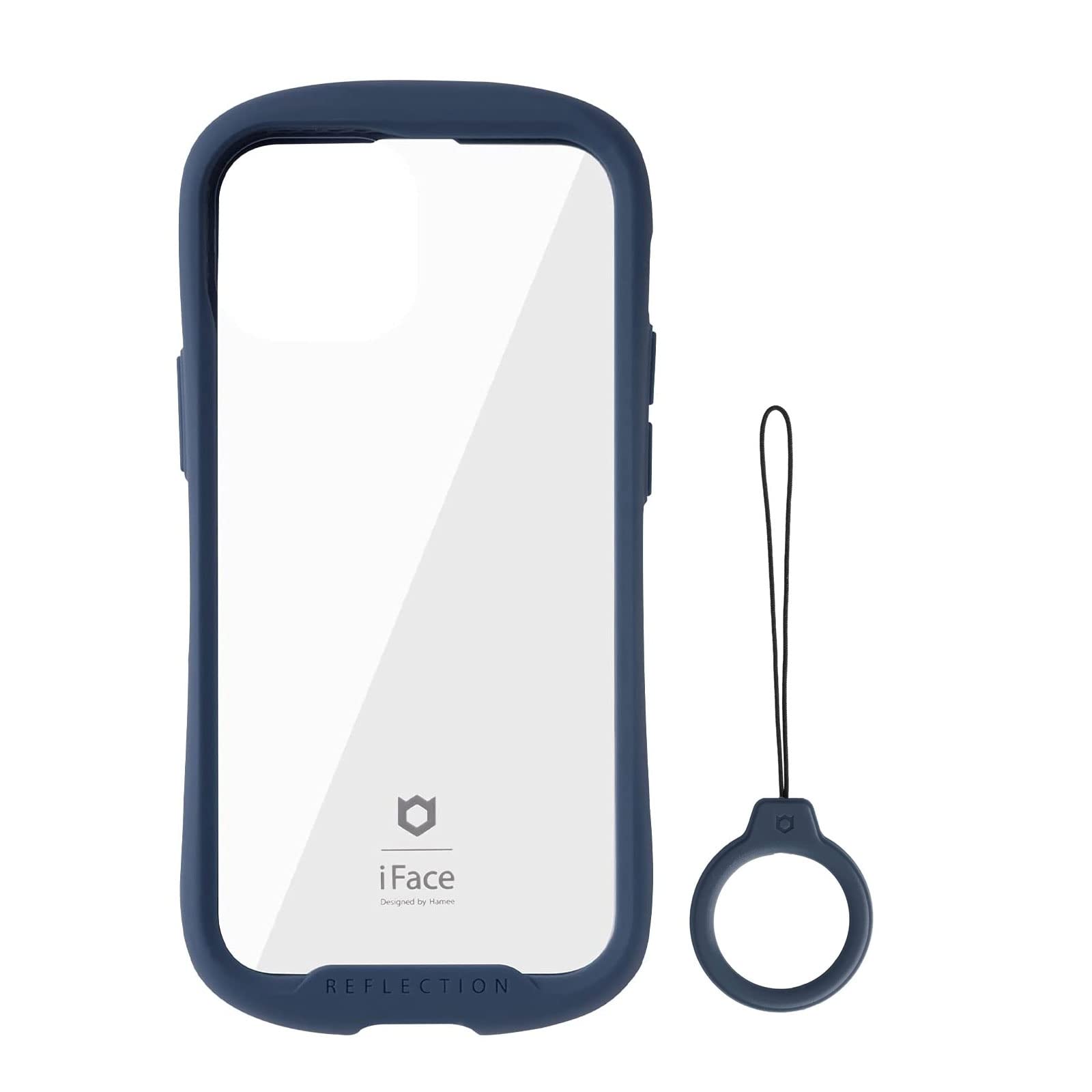 Amazon.co.jp: iFace Reflection iPhone 13 mini 用 ケース 強化ガラス