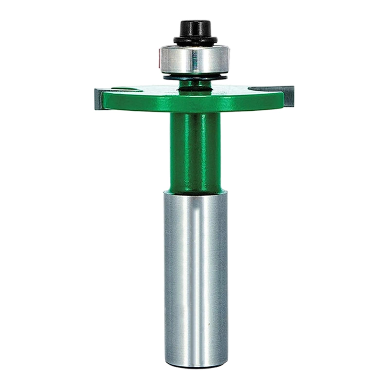 Oxxggkao 12.7Mm Handle 12/12.7Mm Shank T Type Slotting Cutter Bit With Bearing Three Tooth Metal Rabbeting Router Woodworking Milling Tool Woodworking Slot Cutter