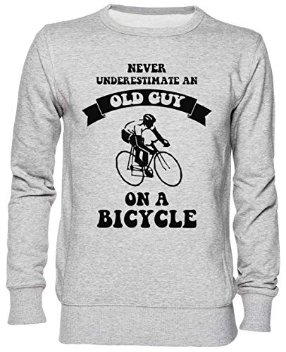 Sweat-shirt gris unique pour célébrer l'esprit du cyclisme taille S