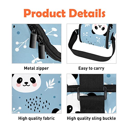Bolsa de almuerzo panda térmica evita derrames comida de trabajo 6
