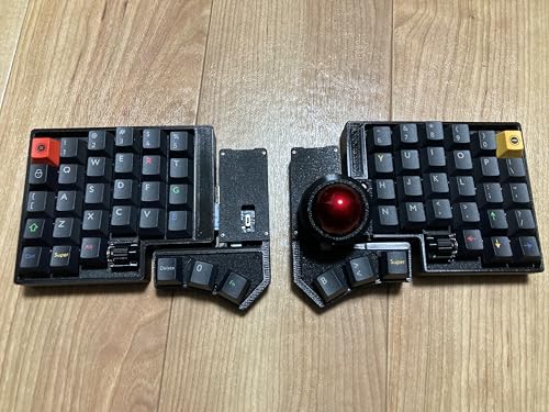Amazon | Weekin CCK-BALL ワイヤレス分割キーボード クロスデュアル
