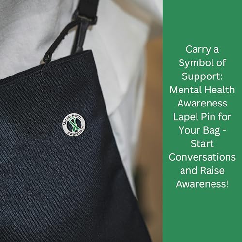 Green Ribbon Awareness Pins - Wholesale Pack Pins for Cerebral Palsy, Glaucoma, Mental Health, Bipolar Disorder, Organ Donation, Liver Cancer- Perfect for Gift-Giving and Fundraising4