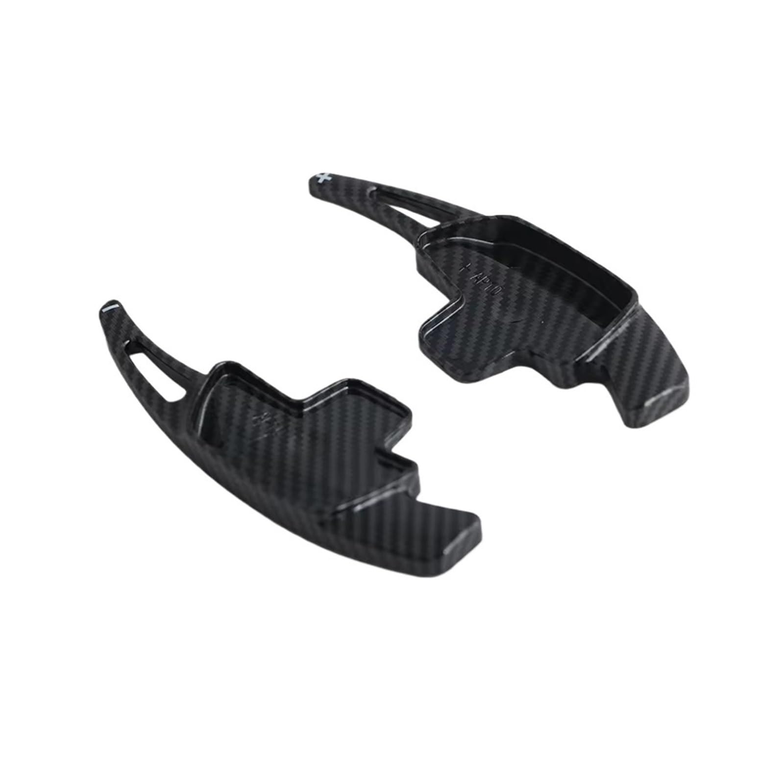 Nuuoxcx Carbon Fiber Black Paddles Shifters For Benz For Cla Steering Wheel Paddle Shifter