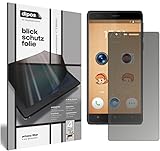 dipos I Blickschutzfolie matt kompatibel mit Oukitel K4000 Lite Sichtschutz-Folie Bildschirm-Schutzfolie Privacy-Filter