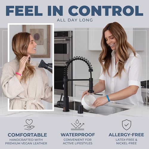 ANXIETY BRACELET for All-Day Stress Relief and Positive Mental Focus; Multiple Sizes and Colors4