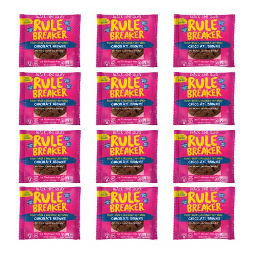 image for Rule Breaker Snacks Brownies | Vegan, Gluten-Free, Top 11 Allergen Fre