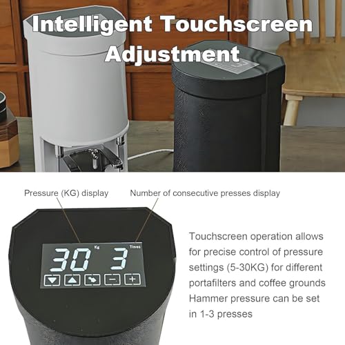 Presse à expresso automatique réglable pour éliminer le channeling