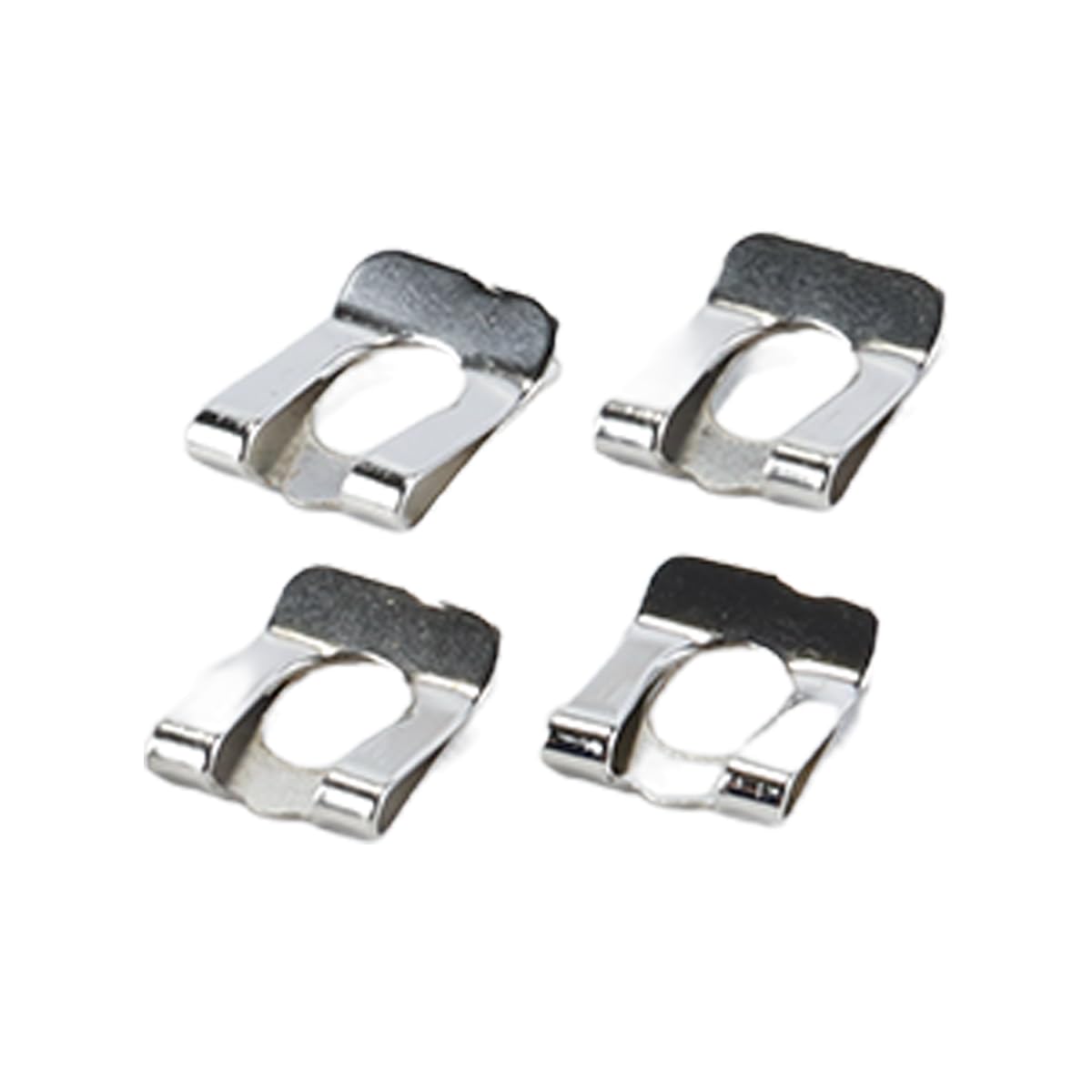 20 pezzi di fissaggio a clip a forcella per perno diametro M6 nichel 65 manganese clip di fissaggio rapido morsetto dado a U clip vite (11,3 x 14,2 mm)