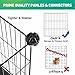 VISCOO 41 Panels Pet Playpen, 35.4