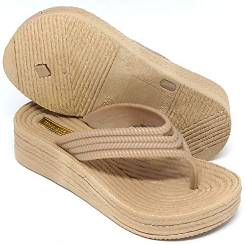 Tamanco Ortopédico Terra & Água Feminino 290.000 Linho 37