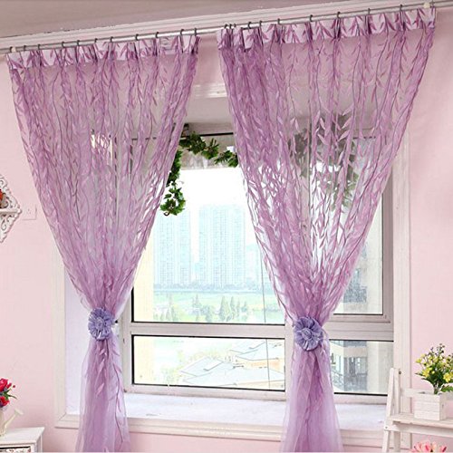 New Chic Room Willow Pattern Voile Window Curtain Window Screen Curtain