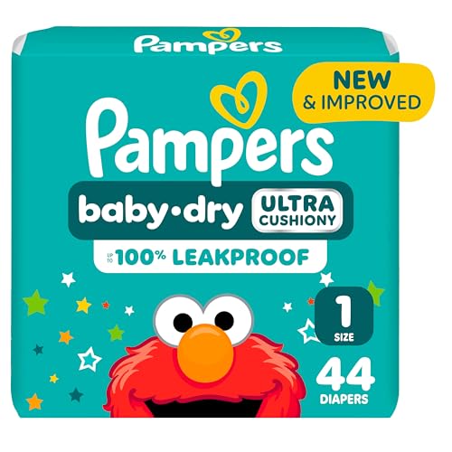 Pampers Diapers - Baby Dry - Size 1