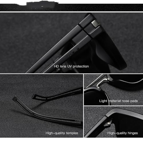 Vintage Two-tone Polarized Sunglasses Men's Sunglasses4