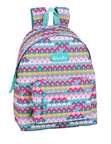 Safta 642015774 Mochila grande escolar  casual Benetton