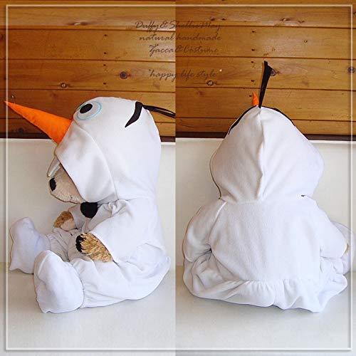 ダッフィ　シェリーメイ　オラフ 着せ替え　着ぐるみ　コスチューム　ディズニー Disney ダッフィー*シェリーメイコスチューム・おすわり