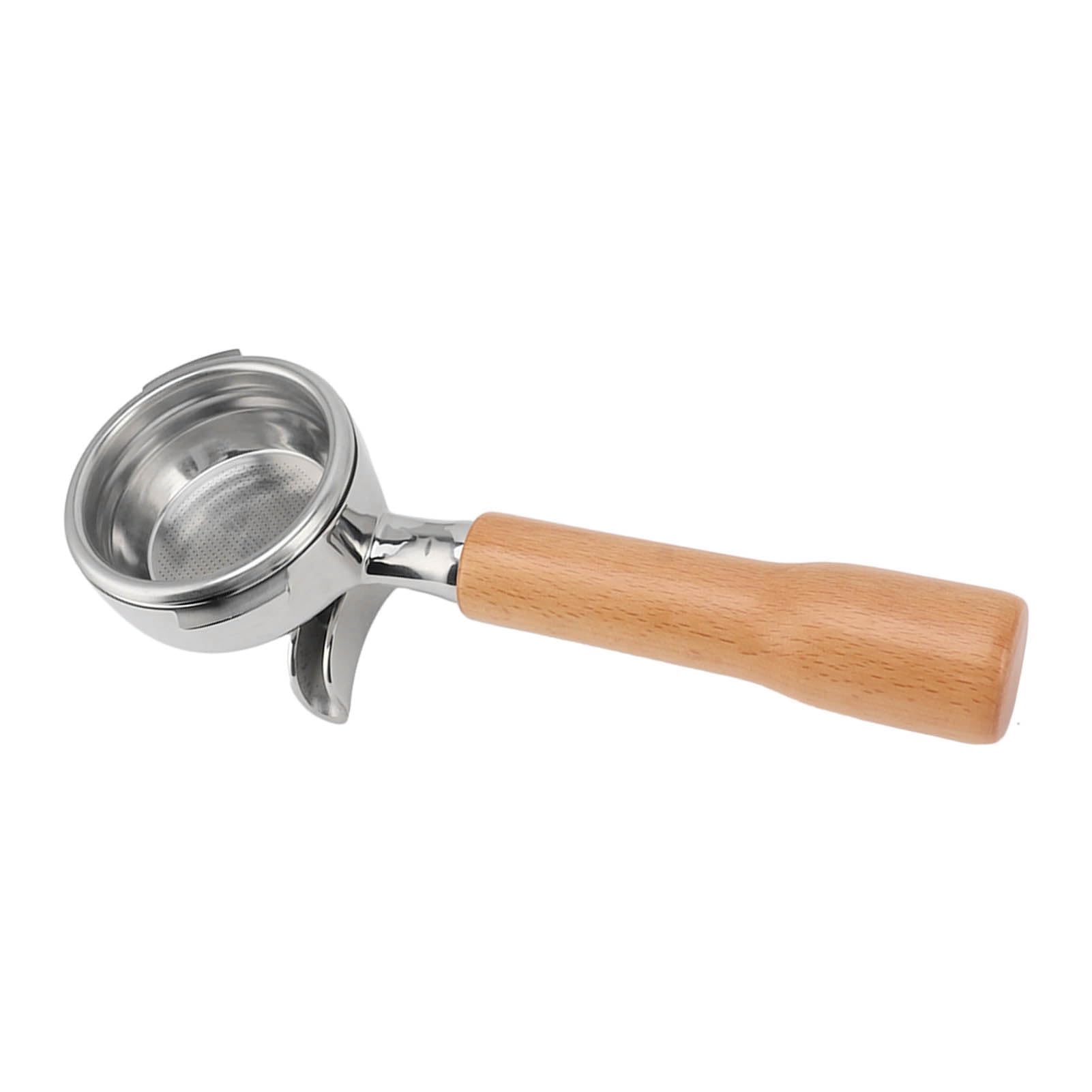 TOPINCN Portafiltro in Acciaio Inox 58mm per Caffè, Filtro Rimovibile,