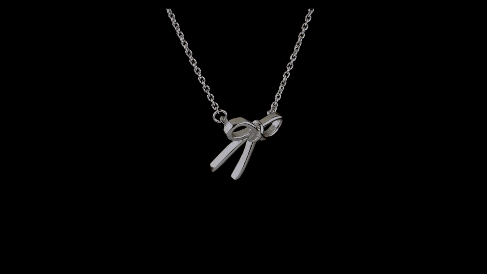 Amazon.com: Simple Dainty Holiday Ribbon Station Bow Pendant