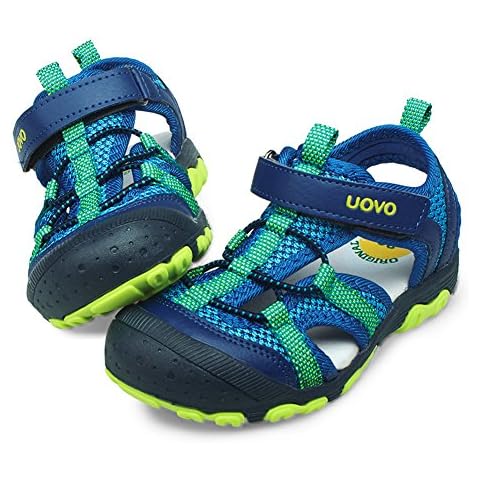UOVO Boys Closed Toe Hiking Sandals Cover