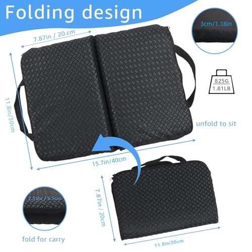 Wllead New Upgraded Portable Seat Cushion (15.7