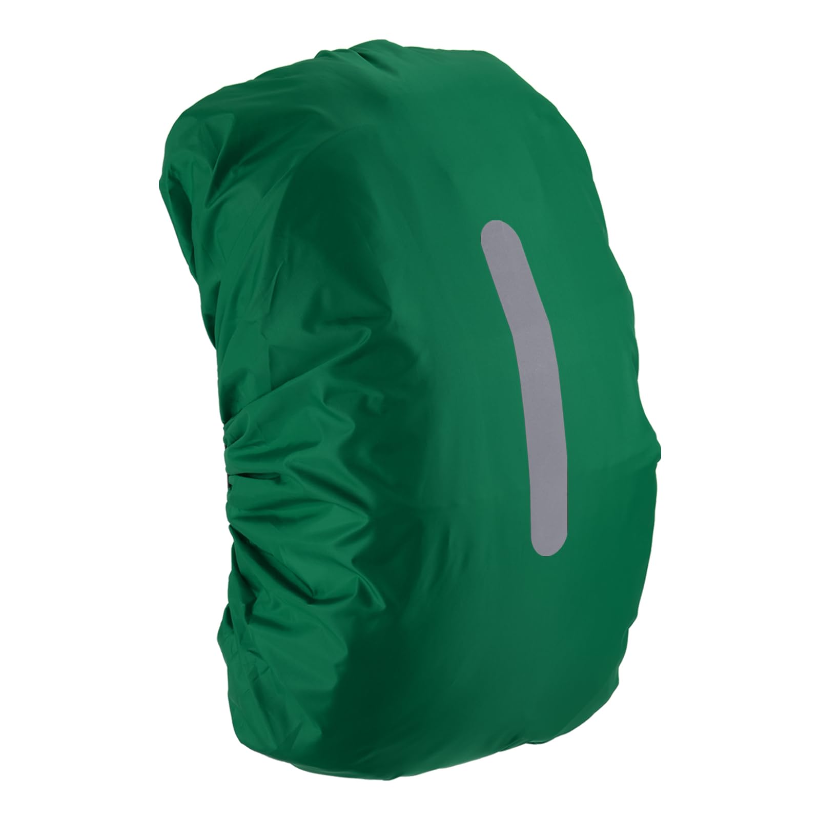 M METERXITY Backpack Rain Cover - Waterproof Lightweight Cover with Vertical Reflective Strap, Apply to Cycling/Hiking/Mountain Climbing (55-65L, L, Dark Green)