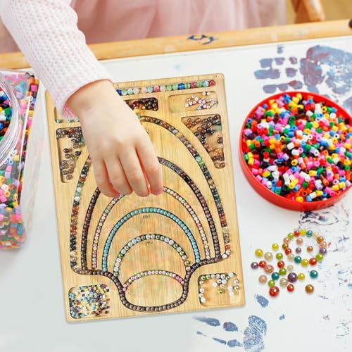 Bandeja para abalorios que evita la pérdida de cuentas en tus manualidades de joyería 3