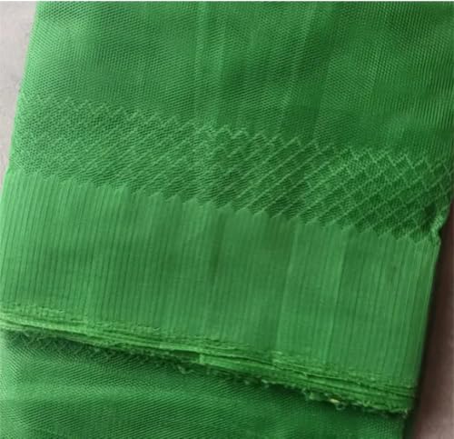 Image of King Size Mosquito Net, Double Bed Machardani, Full Protection Folding Design, 6x7 ft (Deep Green)