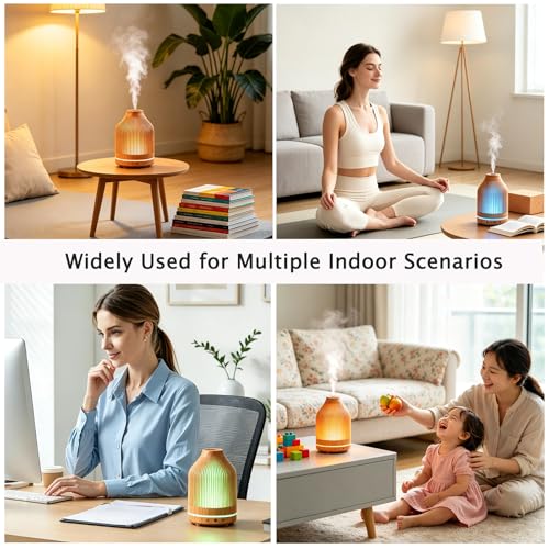 Difusor aromático eléctrico Diffuserlove 150ml con luz LED miniatura 5