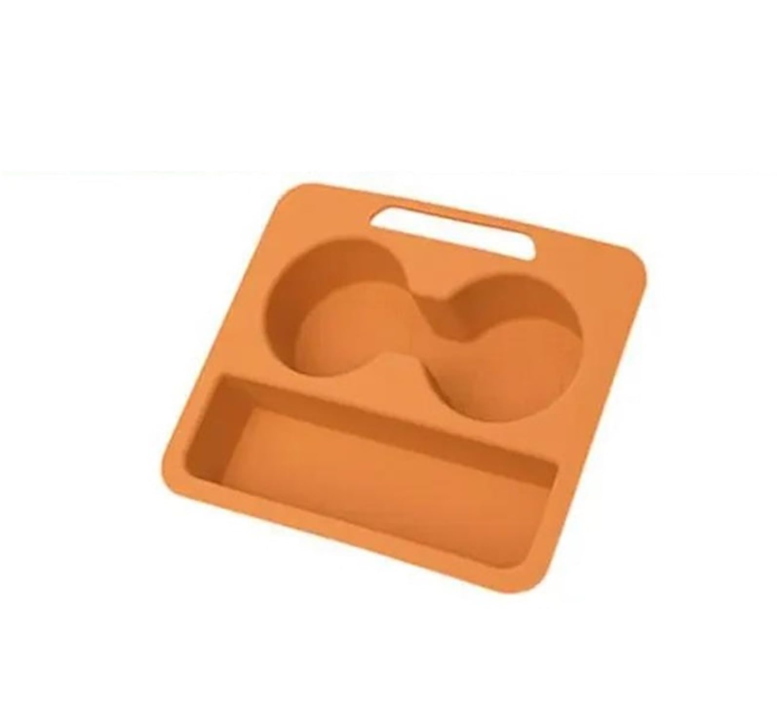 CLCPTPOGMA Centre Console Storage Box For Great Wall H9 2024 2025 Silicone Handrail Storage Box Modification Accessories (Orange)
