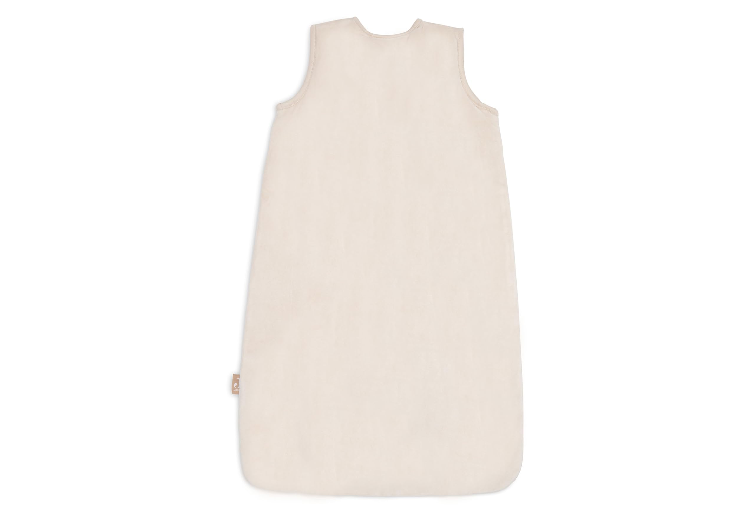 Jollein Gigoteuse Bébé - 70 cm - Velvet - Coton - 2.0 TOG - sans Manches - Certifiée Oeko-TEX - Gigoteuse Bébé - pour Le Printemps et l’Automne - Oatmeal