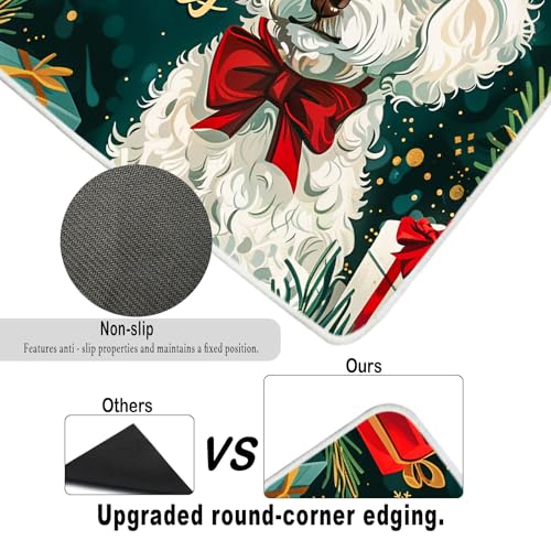 Image of Nuxovilar Non-slip Washer & Dryer Protector, 23.62 inchx19.68 inch Dust-proof Washing Machine Mat, Diatom Mud Polyester Dryer Top Pad for Laundry Room (YLU08563, 1Pcs)