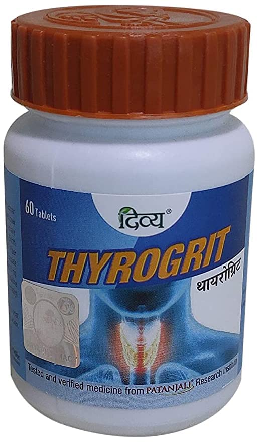 Divya Thyrogrit Tablet - 60N