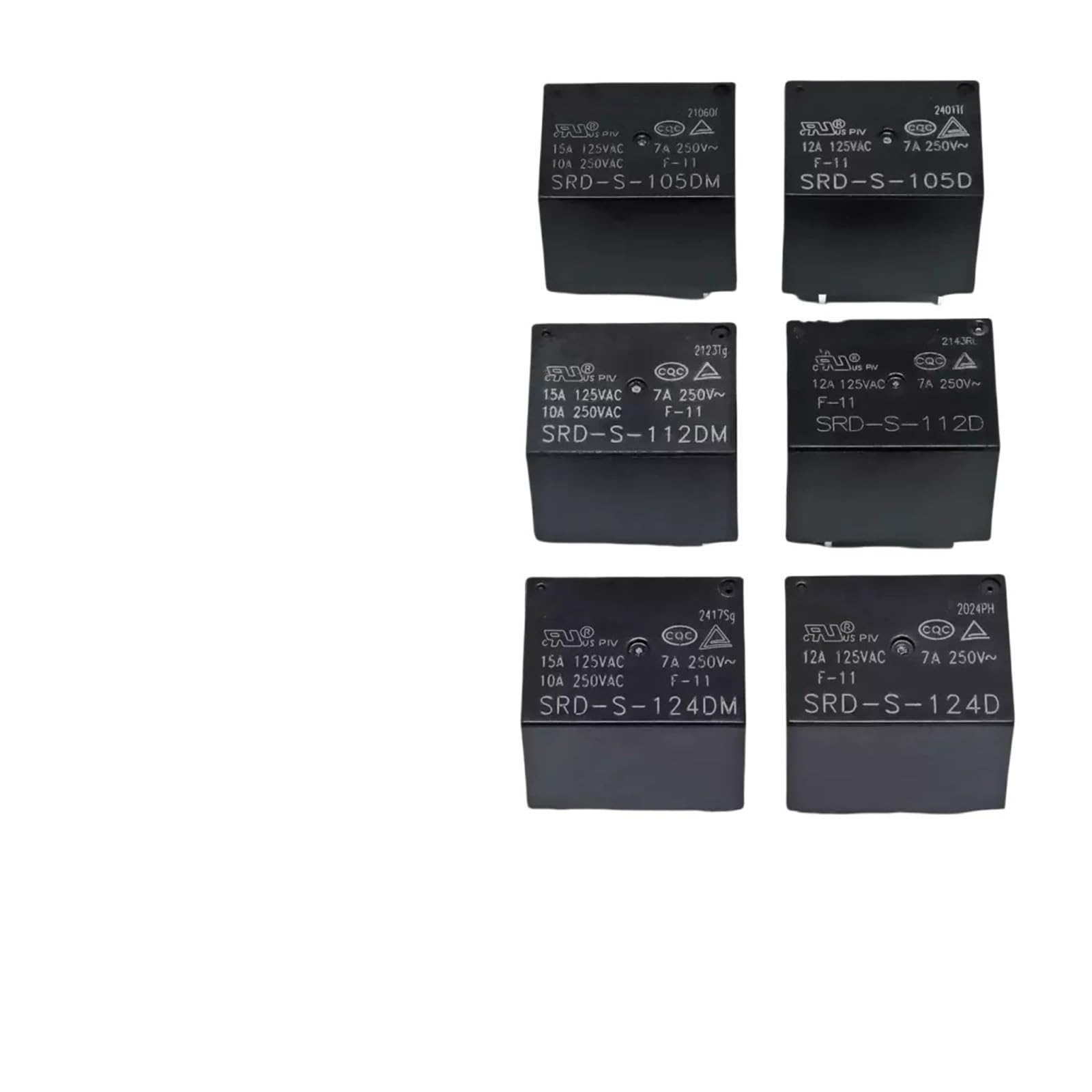 PKNVKZIDK 10PCS SRD-S-105D 5PIN RELAY 5VDC