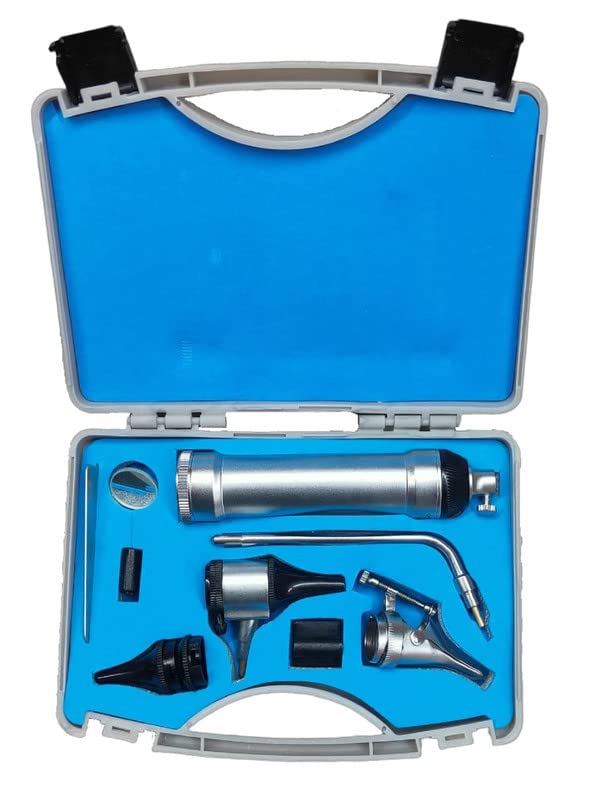 Jetflon E.N.T Diagnostic Complete Premium Quality Set Ophthalmoscope in Case | Otorhinolaryngology EENT/ENT Stainless Steel Equipments Set (B0BXLNXH5R) Amazon Price History, Amazon Price Tracker