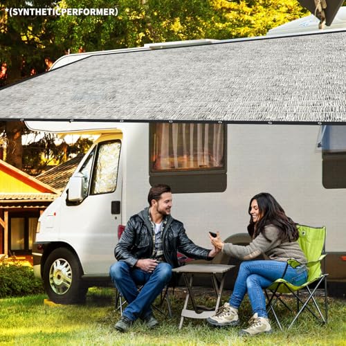 BXAEYIPOR Shade Cloth-80% Aluminum Sunblock Neting,Durable Mesh Tarp with Grommets,Shade Cloth for Garden,Car, Outdoor Pergola,Greenhouse,Chicken Coop and Dog Kennel(Silver) - image 4