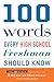 100 Words Every High School Freshman Should Know