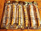 bonballoon 6 Pcs Al Falah Siwak Meswak Miswak Miswak Arak Peelu Al Falah Chewing Stick with Natural Flavor Herbal Toothbrush Vacuum Sealed Breath...