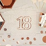 Neviti 778227 Papierservietten, Rosegold