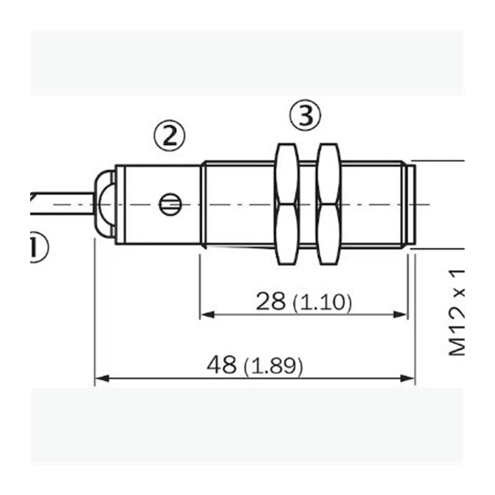 Interruptor magnético MM12-60APS-ZUK 1040069 Sensor magnético Original